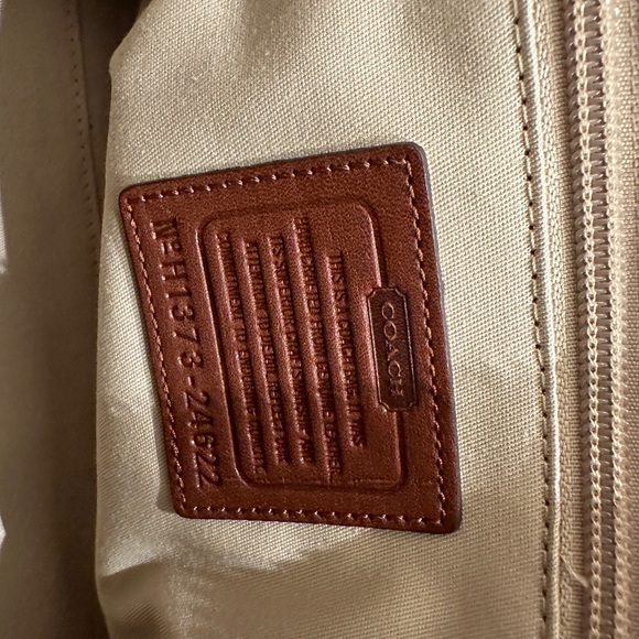 Coach Brown Leather Legacy Haley Satchel - Picture 4 of 6